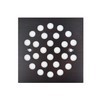 Poyde 4-1/4 Inch Screw-in Square Floor Drain Cover Replacement Shower