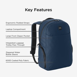TravisMathew Recess Backpack TMB109, River Blue Navy