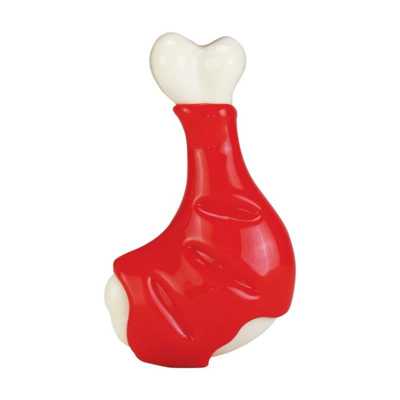 Fancy Pets Juguete Dental en Forma de Pierna de Pollo