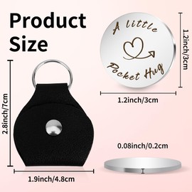 Lerdrtuin I Love You Gifts For Her Pocket Hug Keyrings I Love You Gifts For Him Valentines Gifts For Him Boyfriend Christmas Gifts For Boyfriend Valentines Gift