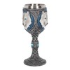 Nemesis Now Ghost Wolf 10cm Resin Goblet with Stainless Steel