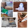 AKOLAFE 100PCS Plastic Dropper Bottles 15ml Paint Dropper Bottles, Dropping