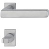 Hoppe Dallas Door Handle Set on Mini Rosette WC Door