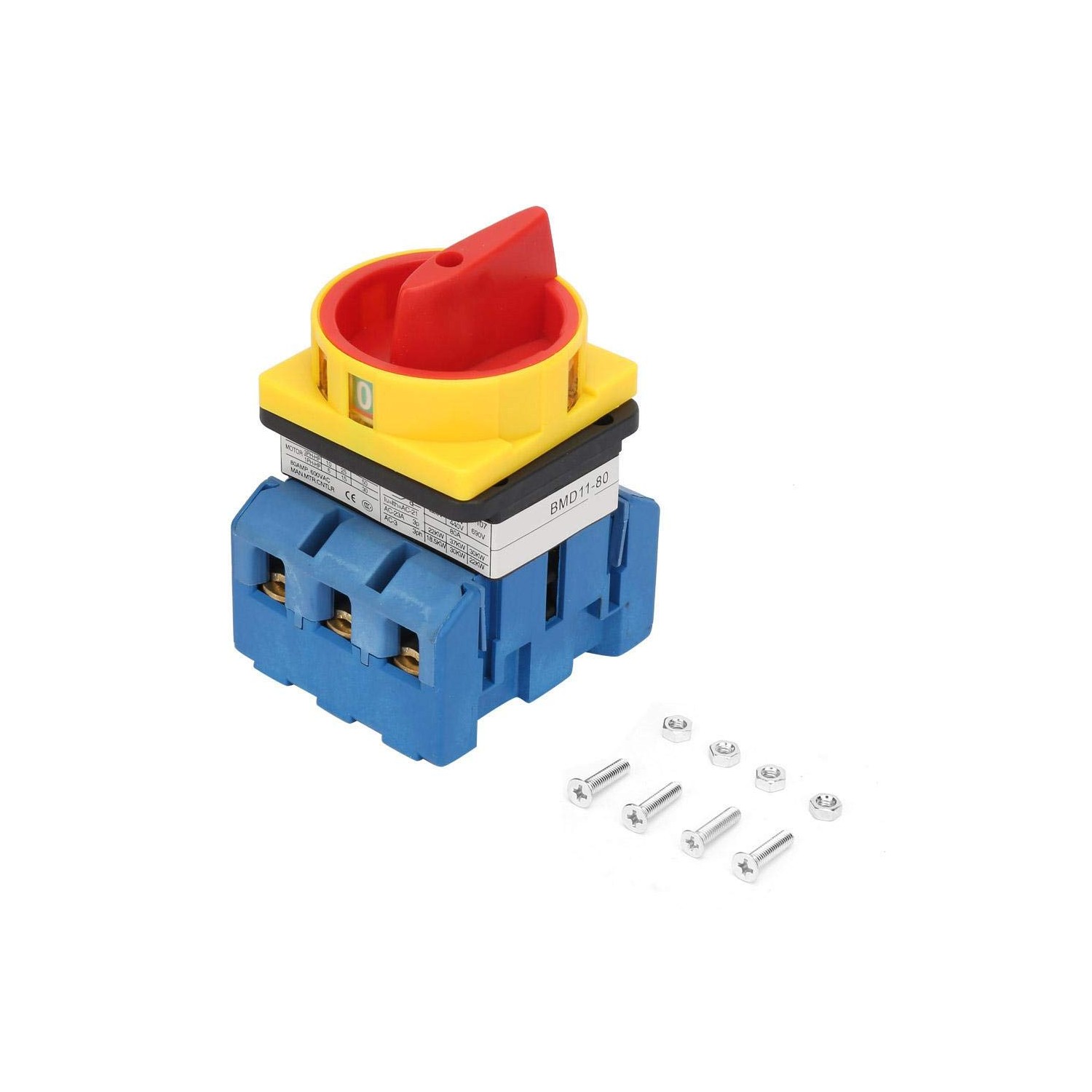 Load Circuit Breaker Switch 80A/100A 3-Pole 2-Position Rotary Cam On ...