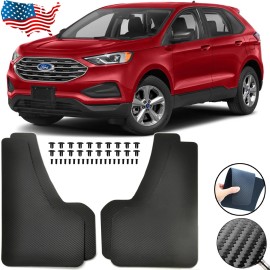 Unbranded 4Pcs Front & Rear Splash Guards Mud Flaps Mudguards for Ford Edge 2007-2022