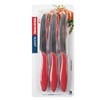 Tescoma 863054.00 Tafelmesser 6er Set mit rotem Griff