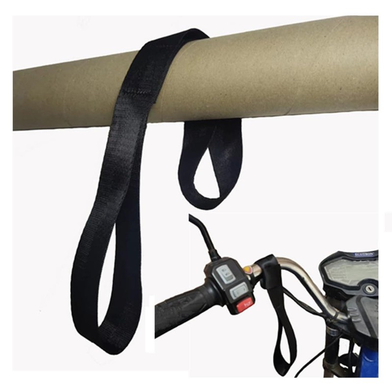 Wanfoou Pack of 10 Soft Loops, Lashing Straps, Automatic Tie