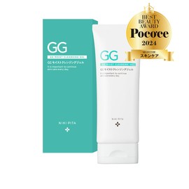 Nikipita GG Moist Cleansing Gel, Glycylglycine, Vegetable 100% Konjac Ball, Azelaic Acid, Niacinamide, Vitamin C, Ceramide, Intensive Pore Care, 8 Types of Pore Approach Ingredients