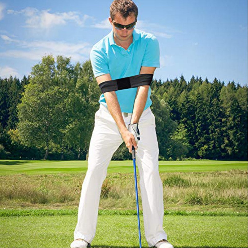 Mtxorvix Adjustable Golf Swing Trainer Arm Band - Elastic Posture