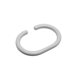 Croydex AK142122 Shower Curtain C-Rings, Pack of 12, White, 17.5 x 9.5 x 0.5cm