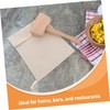 Generic 2Pcs Reusable Ice Crushing Bag Wood Mallet Portable Ice