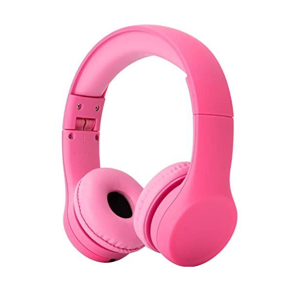 Snug Play+ Kids Headphones with Volume Limiting for Toddlers (Boys/Girls) - Pink