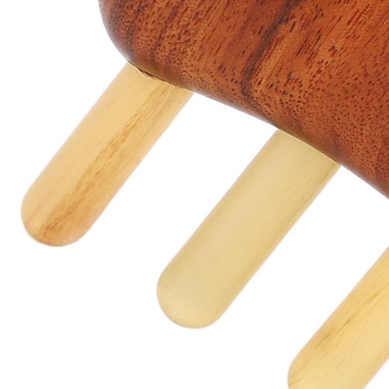 Rosewood Meridian Comb Wide Comb Teeth Reduce Stress Wooden Scalp