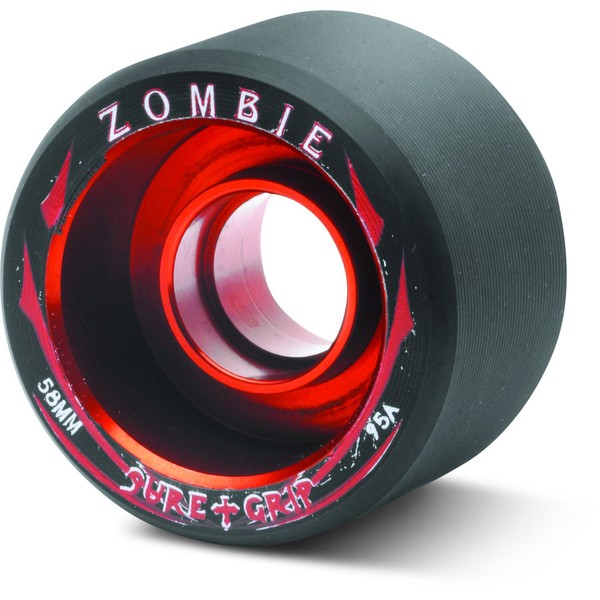 Sure-Grip Zombie Wheels Low 59mm 95a - Red Hub