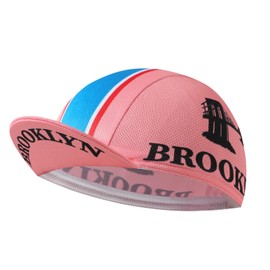 BikingBros Lightweight Summer Cycling Cap with UV Protection for Cycling Caps for Under Helmet, pink