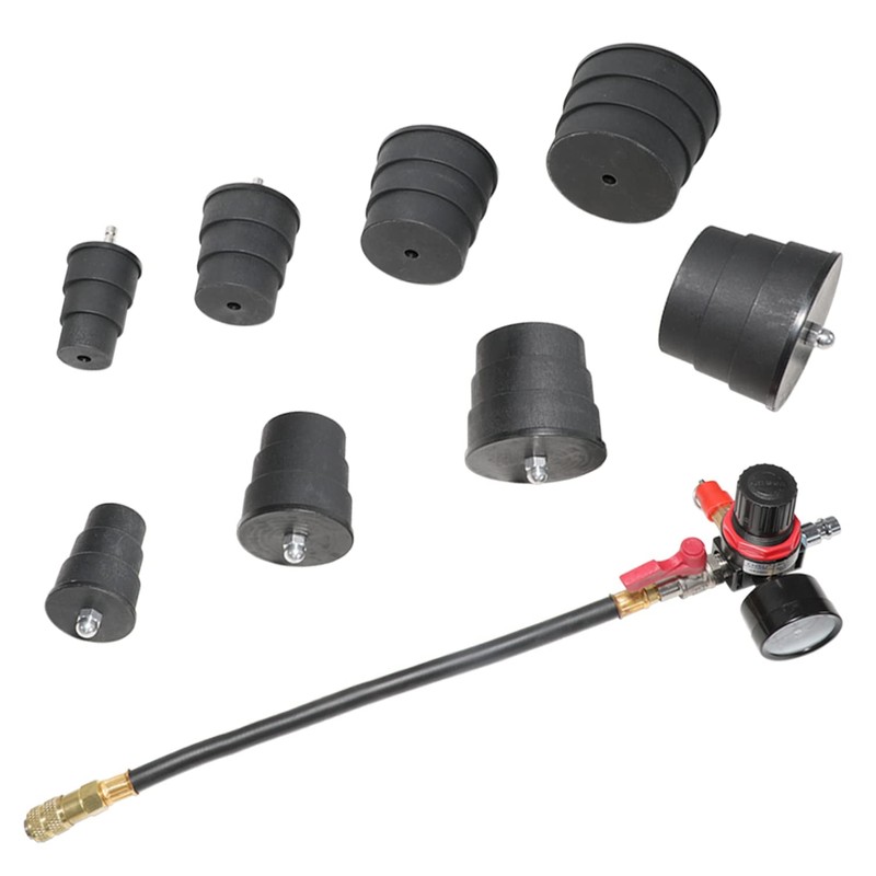 DPTOOL Turbo System Leakage Tester Turbocharger Air Pressure Guage Cooling