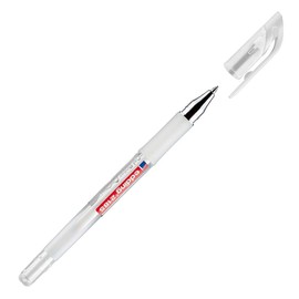 edding 2185 Gel Rollerball Pen - White - 1 Pen - 0.7 mm - Gel Pens for Writing, Painting, Mandala, Bullet Journal - Gel Pen White, Gel Pens