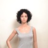 Sleek Mia Human Hair Wig 1B Natural Black