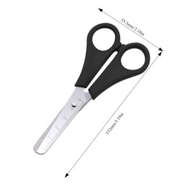 ManYing 12 Pcs Kids Scissors,Childrens Safety Scissors Blunt Tip Preschool Scissors Craft Scissors Handmade Scissors with cm-Scale for School Art Craft DIY Teaching Supplies