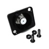 DRUT F-Type Female to Female D-Series Panel Mount Coaxial Adapter