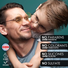 Haarwachs für Kinder und Kleinkinder | ohne Parabene, Silikone, Sulfate oder Farbstoffe | vegan | MADE IN GERMANY | Sensitives Hair Styling Wax für Mädchen und Jungen + Kokos-Duft | nouni | 50m**