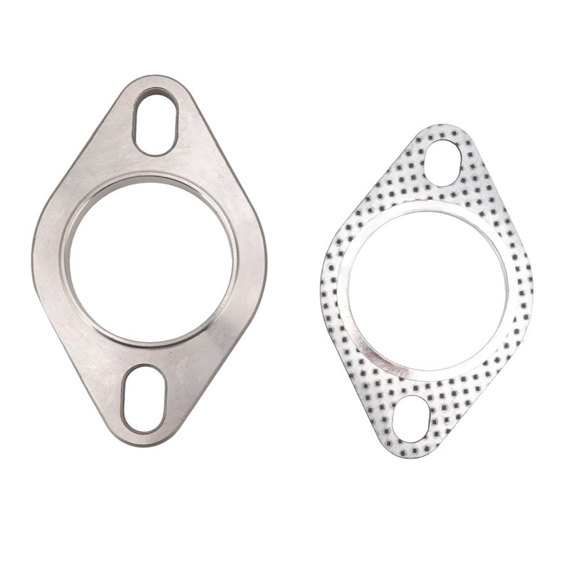 2 Bolts 2in Exhaust Flange Connection Kit Stainless Steel for