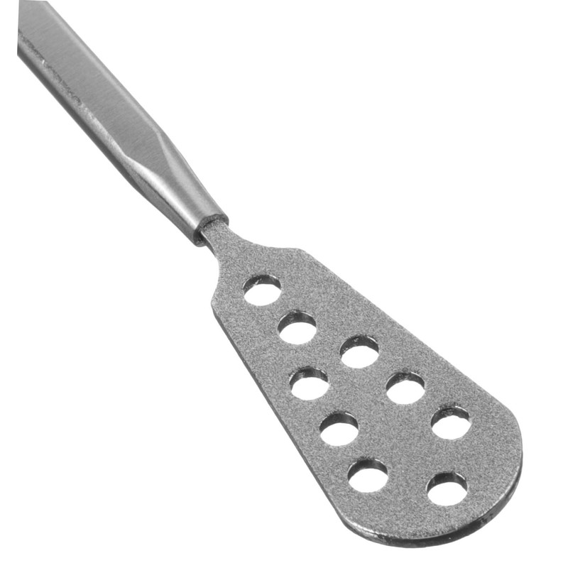 IWOWHERO Stainless Steel Double-headed Foot File for Callus Removal and