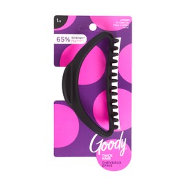 Goody Forever SlideProof Claw Clip - Black, Extra-Large, 3X Stronger, Secure Grip Jumbo Hair Accessories for Women & Men, Styling Accessories for All Occasions, Hair Clip for Thick Hair