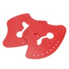 1 Pair Hand Paddles for Swim PP Silicone Adjustable Hand
