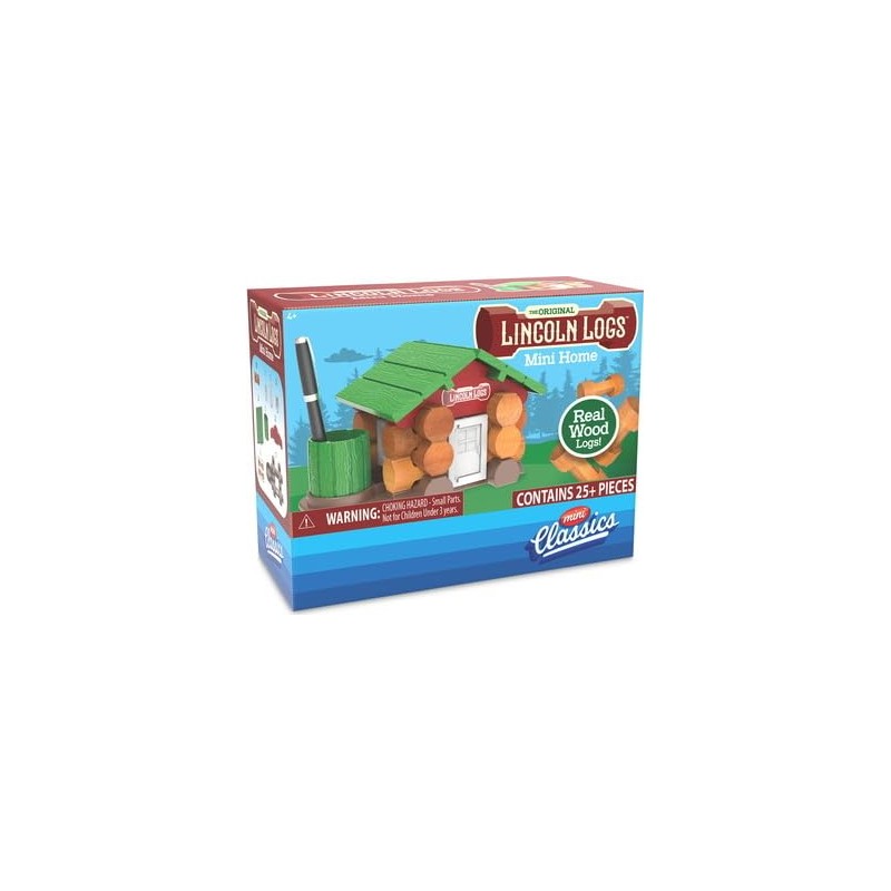 Lincoln Logs Mini Home Building Set