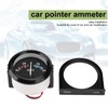 Qiilu Car Ammeter, 2 Inch 52 mm DC 12 V