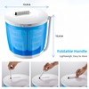 Portable Clothes Washer and Dryer Machine, Manual Hand Crank Washing