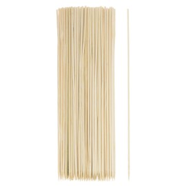HARFINGTON 450pcs Bamboo Skewers Sticks 12 Inch 3mm Dia Natural Wooden Cocktail Picks for Barbecue Appetizers Grilling Fruit