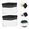 Operitacx Plastic Mineral Specimen Display Case 12pcs Storage Boxes Easy