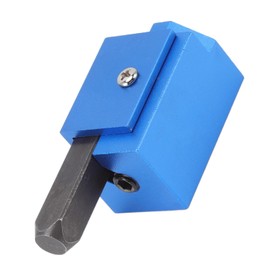 Corner Chisel, Wood Round Corner Chisel Squaring Tool for Squaring Hinge Recess, Door Installation, Framing, Woodworking(Blue)