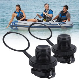 SALGIA Schlauchboot Ventil, 2pcs Kajak Ventil, Gummiboot Ventil, Bootsventil, Luftventil Schlauchboot, Geeignet für Kajaks, Schlauchboote, Luftbetten, Whirlpools, Flöße, Poolboote