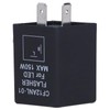 2Pcs LED Flasher 2‑Pin Electronic Relay Normally Open Car Turn