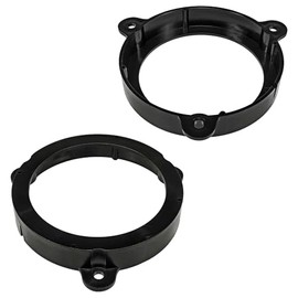 tomzz Audio 2845-008 Speaker Rings Adapter Brackets Compatible with Renault Megane 3 Wind Dacia Logan Sandero for 130 mm DIN Speaker