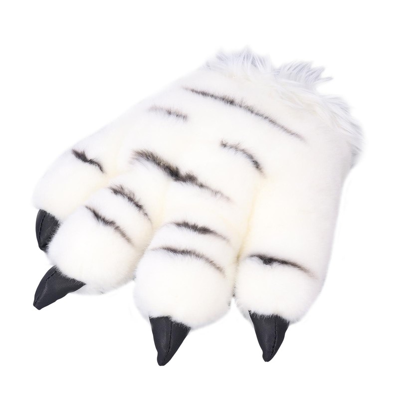 Simulation Animal Claw Gloves Cute Tiger Claw Plush Gloves Werewolf