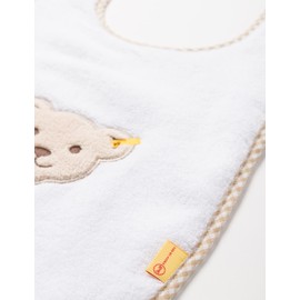 Steiff Unisex Baby Bib Bib, White
