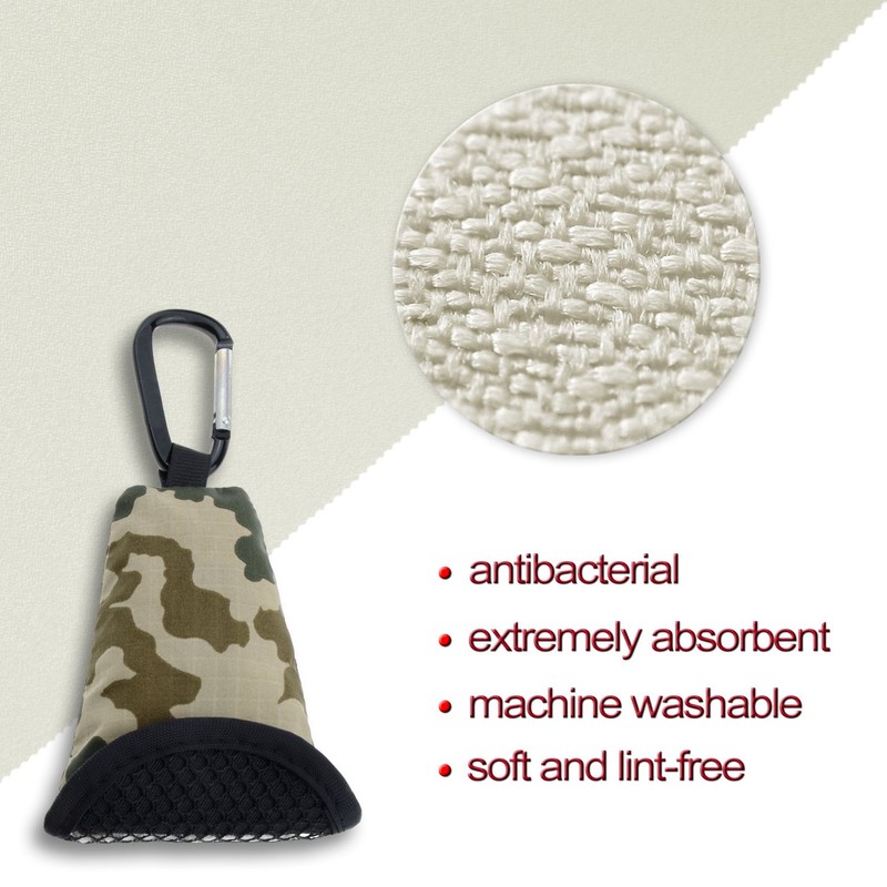 BW Bundeswehr Camo Buddy Towel Microfibre Cloth Super Absorbent Quick