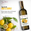 100% naturally infused Eureka Lemon Olive Oil 375ml (12.5oz)