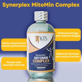 Synerplex MitoMin Complex – Liquid Mineral Supplement – Easy to-Use Formula for Everyday Wellness - Essential Macro & Trace Minerals