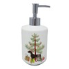 Caroline's Treasures CK3541SOAP German Shorthaired Pointer Christmas Tree Ceramic Soap