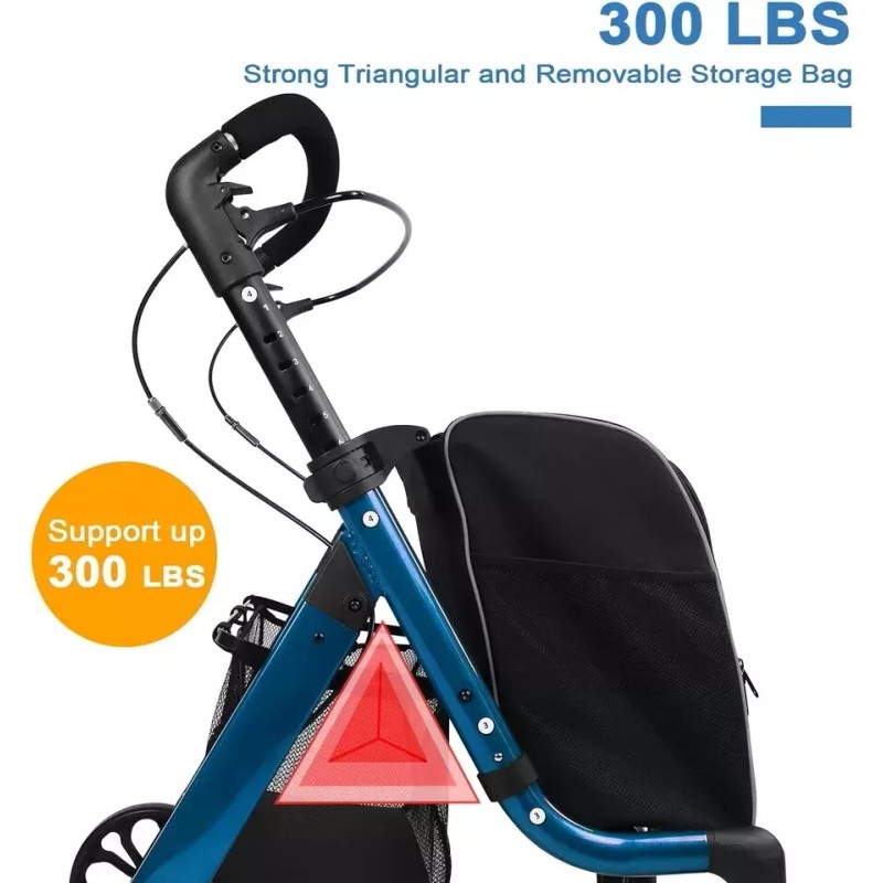 Walker FlyingJoy Rollator Walker-4-Wheel