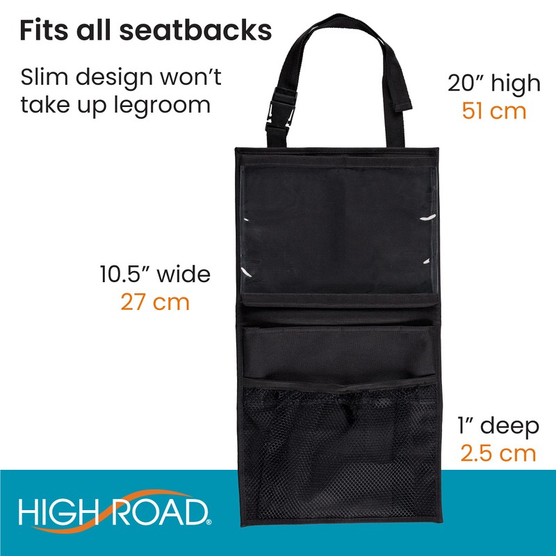 High Road Car Seat Back Tablet Organizer