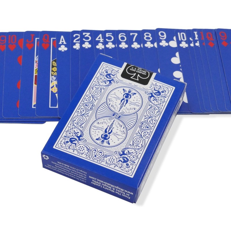 Blue Playing Cards Bicycle Deck by Magic Makers