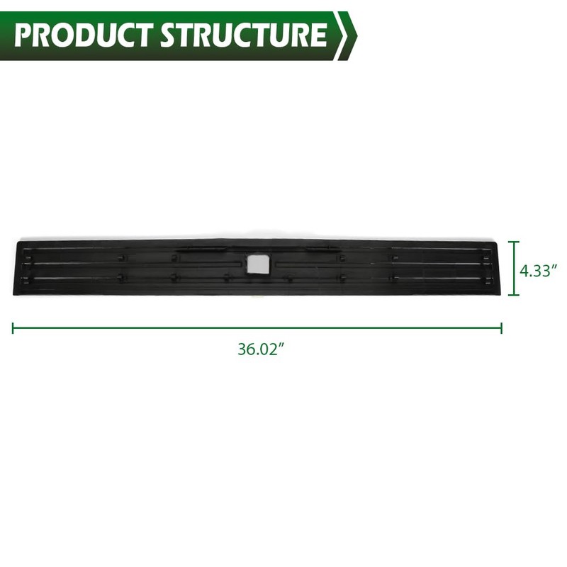 LQI Tailgate Flexible Step Trim Molding & Release Button Compatible