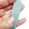 Nail Polisher File Double Sided Nail Polishing Buffer Green Straight