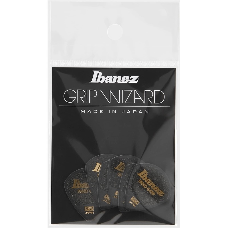 Ibanez PPA18HSGBK Grip Wizard Series Sand Grip Pick [HEAVY] 6